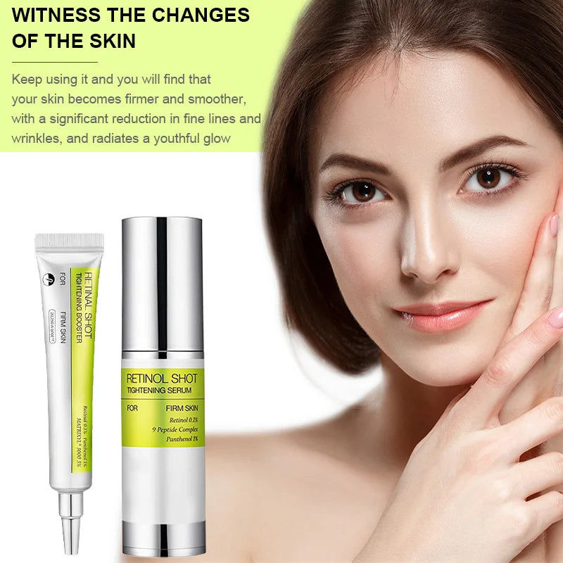 Sérum Coreano Retinol + Vitamina C - Reafirmante e Iluminador