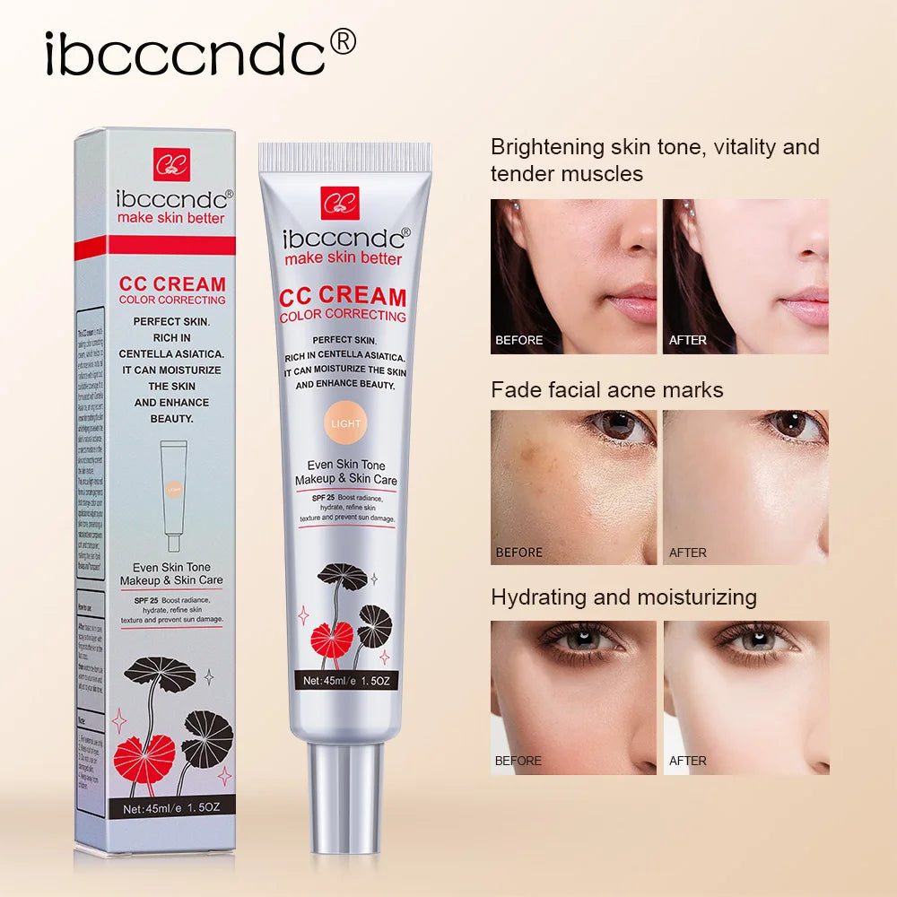 C Cream Coreana con Centella - Base Hidratante Waterproof